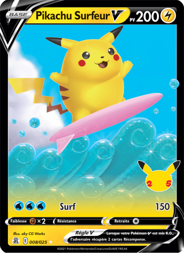 Pikachu Surfeur V